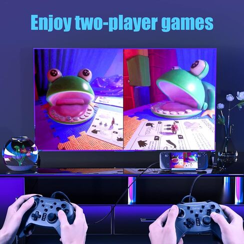 منصة Steam Deck، محطة إرساء سطح البخار 6 في 1 مع HDMI 2.0 4k@60 هرتز، واقي لوحة اللمس لسطح البخار، إيثرنت 1000 ميجا بت في الثانية، 3 USB 3.0، 100 واط PD قاعدة شحن سريعة لسبائك ROG مع سطح بخار صمام in Saudi Arabia