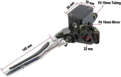 عالمي 7/8 بوصة 22 مم دراجة نارية المقود الخلفي الفرامل الرئيسية أسطوانة القابض عتلات خزان مضخة للدراجة ATV الدراجة الترابية دراجة رياضية سكوتر 50cc - 250cc GY6 in Kuwait