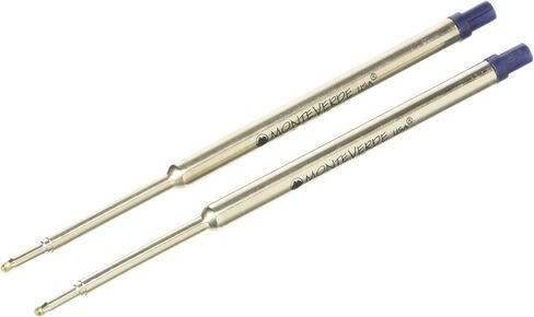 Monteverde Ballpoint Refill to Fit Waterman Ballpoint Pens, Medium Point, Soft Roll, Red, 2 per Pack (W132RD) in Saudi Arabia