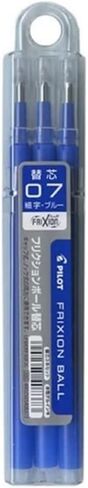 Pilot Frixion Ball Pen Refill 0.7mm, Black (LFBKRF30F3B) in Saudi Arabia