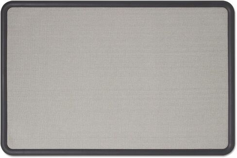 Quartet Bulletin Board, Fabric, 3 x 2 Feet, Office Bulletin Boards, Contour Navy Blue Plastic Frame (7693BE) in Saudi Arabia