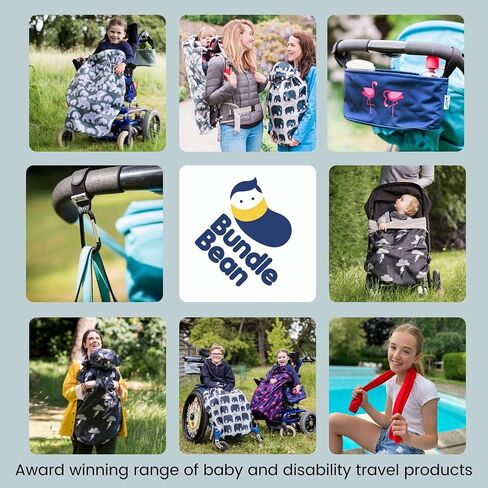 Wheelchair Organizer - Fits Handles of any Wheelchair, Special Needs Buggy, Rollator or Mobility Scooter – Wheelchair Cup Holder – Cell phone pocket - Lots of storage (Yellow Zebra) in Saudi Arabia