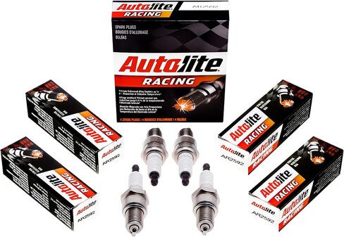 Autolite AR2592-4PK قابس شرارة سباق عالي الأداء غير مقاوم، 4 عبوات in Saudi Arabia