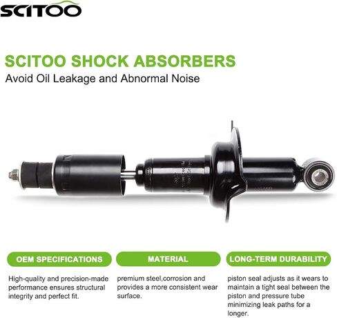 Shocks,SCITOO Front Gas Struts Shock Absorbers Fit for 2004-2010 for Infiniti QX56,2005-2011 for Nissan Armada,2004-2011 for Nissan Titan 341600 71358 Set of 2 in Saudi Arabia