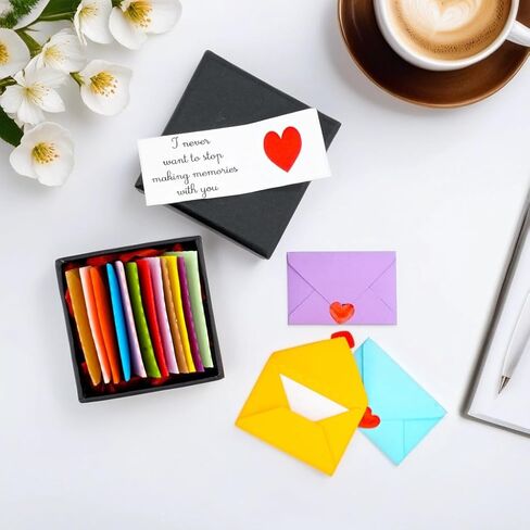 Blank Cards and Envelopes, Mini Envelopes, Love Notes for him, Long distance relationship gifts, Romantic gifts for him, I love you gifts for him, Love cards for her, Gifts for mom, mom gifts in Saudi Arabia