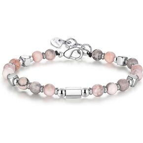 Bracelets for Women Healing Crystal Natural Stone Beaded Stretch Bracelet Bead Bracelet Birthday Gifts for Women Girl Mother
