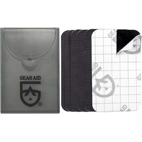 GEAR AID Tenacious Tape Mini Patches with Peel-and-Stick Adhesive Repairs Holes and Tears in Winter Gear, Down Puffer Jackets, Sleeping Bags, Tents and Rain Gear