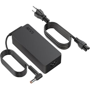 19V Dc Monitor Power Supply Cord for Asus Hp, LED HD Display Monitor Replacement for HP 22cwa 23xi 23bw HP-Pavilion 20" 21.5" 23" 23.8" 25" 27", Asus 22'' 23'' 24'' 27'' VX238H AC Adapter Charger