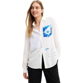 Desigual Women's Woman Woven Shirt Long Sleeve