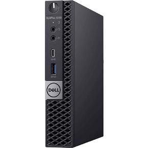 Dell OptiPlex 5060 Micro Desktop Computer | Hexa Core Intel i5 (3.2) | 16GB DDR4 RAM | 500GB SSD Solid State | Windows 11 Professional | Home or Office PC (Renewed)