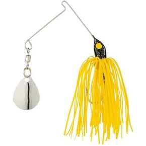 Strike King Micro-King Spinnerbait - Silver Colorado Blade
