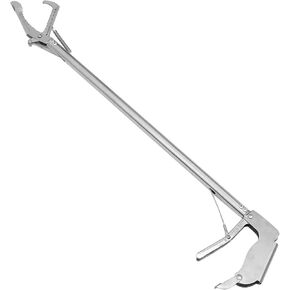 Totority Reptile Tongs Snake Grabber Tool Lock,59-inch Aluminum Alloy，Easy to Carry, Foldable and Light with Zigzag Wide Jaw, Stainless Steel Professional Outdoor Catch
