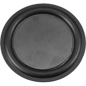 uxcell 2Pcs 3" 75mm Bass Speaker Passive Radiator Auxiliary Rubber Vibration Plate Subwoofer DIY Repair