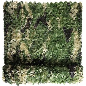 FLYEGO Camo Netting Camouflage Netting, Bulk Roll Mesh Netting Camouflage Nets Military Surplus for Hunting Blind Sunshade Car Cover Camping Shooting Fence Canopy Party Decorations