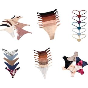 Pack 30/20/10 Women Sexy Lacy Panties Variety of Underwear Pack T-Back Thong G-String Panties Sexy Thongs For Women,