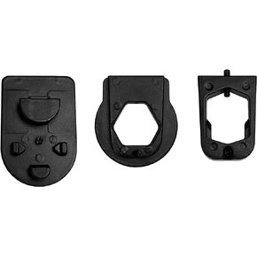Master Tailgaters Rear View Mirror Three Metal Bracket Adapters for Volkswagen, Audi, Dodge, Ford, Honda