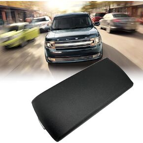 Armrest Center Console Lid Cover Black for 2013-2019 Ford Flex 3.5L FA8Z7406024AB FA8Z-7406024-AB