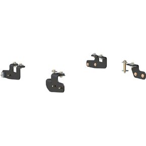 CURT 16427 5th Wheel Installation Brackets, Select Ram 2500, Except with 5th Wheel Prep Package Black