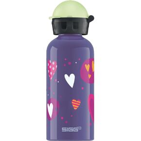 SIGG - Kids Water Bottle - Glow Heartballoons - Leakproof - Lightweight - BPA Free - Aluminum - 13 Oz in Saudi Arabia