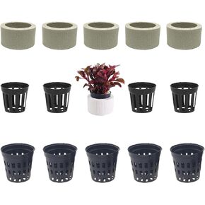 15Pcs Aquatic Plants Fixed Rings Set, Aquarium Plant Weights Pot, Aquatic Plant Fixed Holder, Anti-Floating Ceramic Aquarium Plant Rings, Aquarium Landscape Decoration Fish Tank Accessories