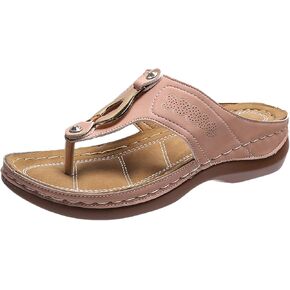 Plantar Fasciitis Sandals for Women Gold Orthopedic Shoes Non Slip Wedges for Women formal Sandals Women Plantar Fasciitis Shoe Men Womens Dress Sandals with Arch Support