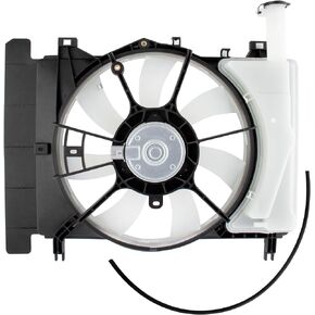 620-549 Engine Radiator Condenser Cooling Fan for Toyota Yaris 2007-2015 L4 1.5L, 1636121090 163630D110 163630G051