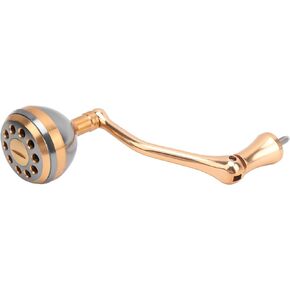 OUKENS Fishing Reel Handle, Handle Conversion Fishing Reel Handle Grip Aluminum Alloy Screw‑in for Spinning Reel