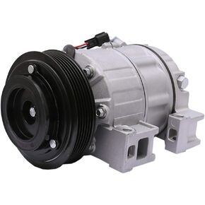 FKG AC Compressor and A/C Clutch CO 10886C Fit for 2007-2012 Nissan Altima 2.5L, 2007-2012 Nissan Sentra 2.5L
