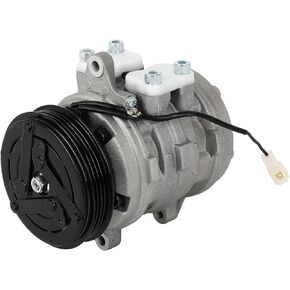 SCITOO CO 10685DC AC Compressor with Clutch for Geo Metro 1.0L 1.3L for Geo Tracker 1.6L for Suzuki Sidekick 1.6L for Suzuki Swift for Suzuki X-90 1.0L 1.3L 1.6L 1989-1998