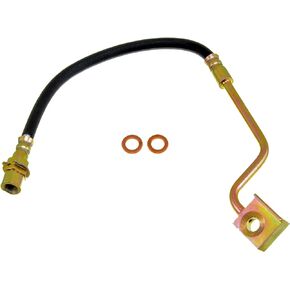 Dorman H38819 Front Driver Side Brake Hydraulic Hose Compatible with Select Ford Models