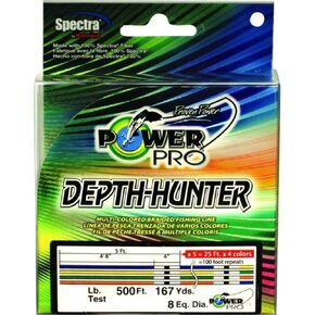 Power Pro Depth-Hunter Metered Line