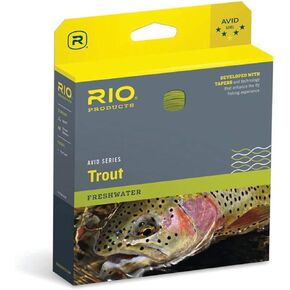 RIO Products Avid Series Trout Fly Line, Easy to Cast, Freshwater Fly Fishing Line