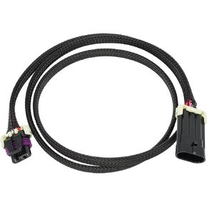 ICT Billet Wire Adapter Harness 48" LS CMP Camshaft Position Sensor Compatible with Gen III Harness Connector to Gen IV Timing Cover Sensor WACAM30-48