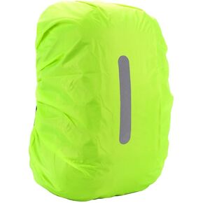 Orga’Neat Waterproof Rain Cover for 18-70L Backpack w/Reinforced Rainproof Layer & Reflective Strip & Storage Bag, Built-in Anti-Slip Cross Buckle Straps for Cycling Travel Hiking Camping-Black