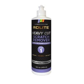 Rolite - RHCSR4z Heavy Cut Scratch Remover (4 fl. oz.) for Plastic & Acrylic Surfaces Including Marine Strataglass & Eisenglass, Headlights, Aquariums