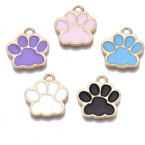 DanLingJewelry 100pcs Random Color Alloy Enamel Heart Charms Peach Heart Charms Enamel Dangle Pendants for Valentine's Day Jewelry Making