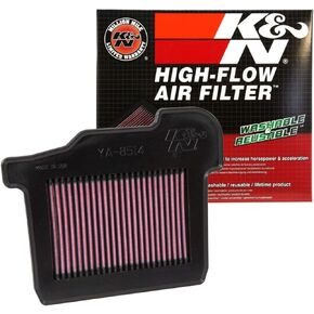 K&N Engine Air Filter: High Performance, Premium, Powersport Air Filter: Fits 2014-2019 YAMAHA (MT-09, MXT9 Niken GT, Niken, SCR950, Tracer 900, GT, XSR900, XV950R, MXT850 Niken, FJ-09, FZ-09) YA-8514