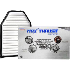 Spearhead Max Thrust Performance Engine Air Filter For All Mileage Vehicles - Increases Power & Improves Acceleration (MT-348)