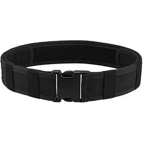 AGPTEK Police Security Tactical Combat Gear Utility Nylon Belt (Black)