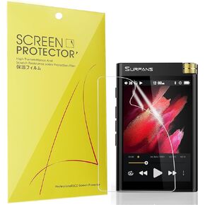 Compatible for Surfans F28 Music Player Screen Protector, [6 Pack] Full Coverage TPU Clear Film Compatible for Surfans F28 3.5 inch Music Player (6 PACK)