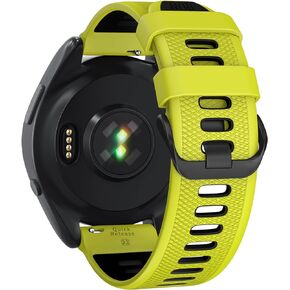 Watch Band for Garmin Forerunner 265/Forerunner 255/Vivoactive 4/Venu 3/Venu 2, 22mm Quick Release Silicone Replacement Band
