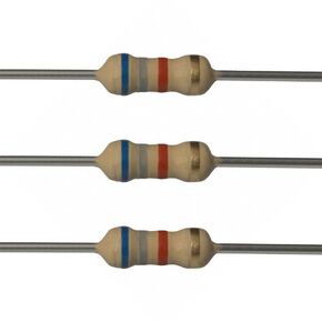 25EP5126K80 6.8k Ohm Resistors, 1/2 W, 5% (Pack of 25)
