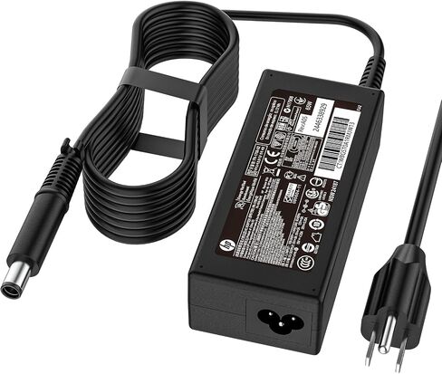 شاحن كمبيوتر محمول 65 واط مناسب لسلسلة HP Pavilion DV7 DV6 DV5 DV4 DM4 G7 G6، كومباك Cq57 Cq62 Cq56 Cq61 Cq60 Cq58،2000-329WM 2000-2A20NR 2000-2B09WM 19.5V 3.33A محول سلك الطاقة in Saudi Arabia