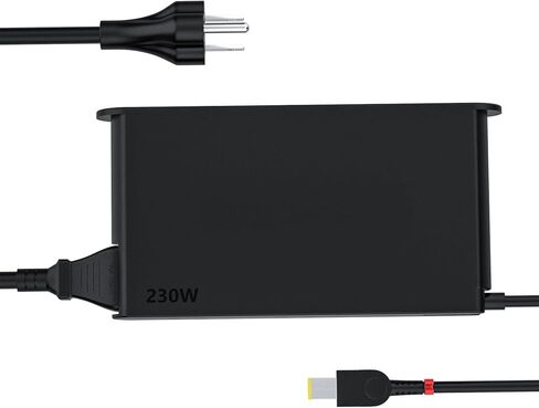 شاحن طاقة تيار متردد 230 واط مناسب لجهاز Lenovo ThinkStationSeries P340 (30DE 30DF 30DG 30DR 30DS) ThinkPad P70 P71 P72 P73 P50 P51 P53 P40S 20V 11,5A ADL230NLC3A سلك محول الكمبيوتر المحمول in Kuwait