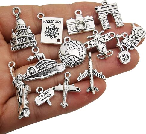 Youdiyla Wholesale Bulk Lots Charms Pendant Fitting for DIY Necklace Bracelet Earrings Jewellery Making Accessories in Saudi Arabia
