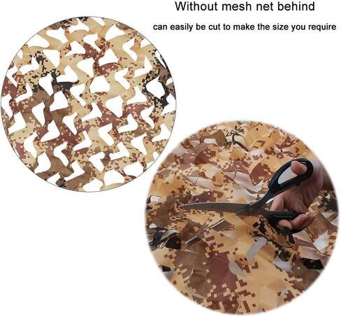 iunio Camo Netting, Camouflage Net, Bulk Roll, Mesh, Cover, Blind for Hunting, Decoration, Sun Shade, Party, Camping, Outdoor in Kuwait