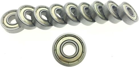YXQ 6000Z Sealed Deep Groove Radial Ball Bearings,10mm Bore, 26mm OD, 8mm Width, 10-Piece in Saudi Arabia