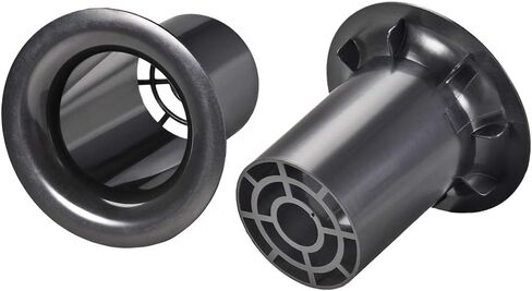 uxcell 86mm x 91mm Speaker Port Tube Subwoofer Bass Reflex Tube Bass Woofer Box 2pcs in Saudi Arabia