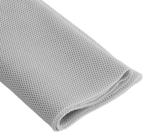 Wal front Speaker Grill Cloth Stereo Mesh Fabric for Speaker Repair Silver Gray for Home Speakers Stage Speakers and KTV Boxes Repair 140x50cm /55.0in/19.6in(Gray) in Saudi Arabia