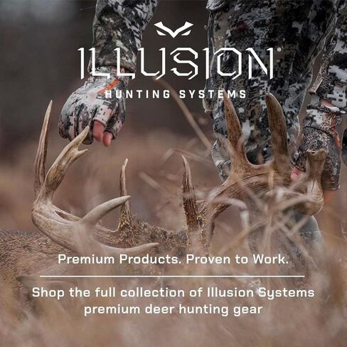 Illusion Systems Extinguisher Deer Call and Black Rack Rattling System - Patented Modislide and Bone-Core Technology - NAHC Approved - Deer Hunting Accessories and Equipment in Kuwait